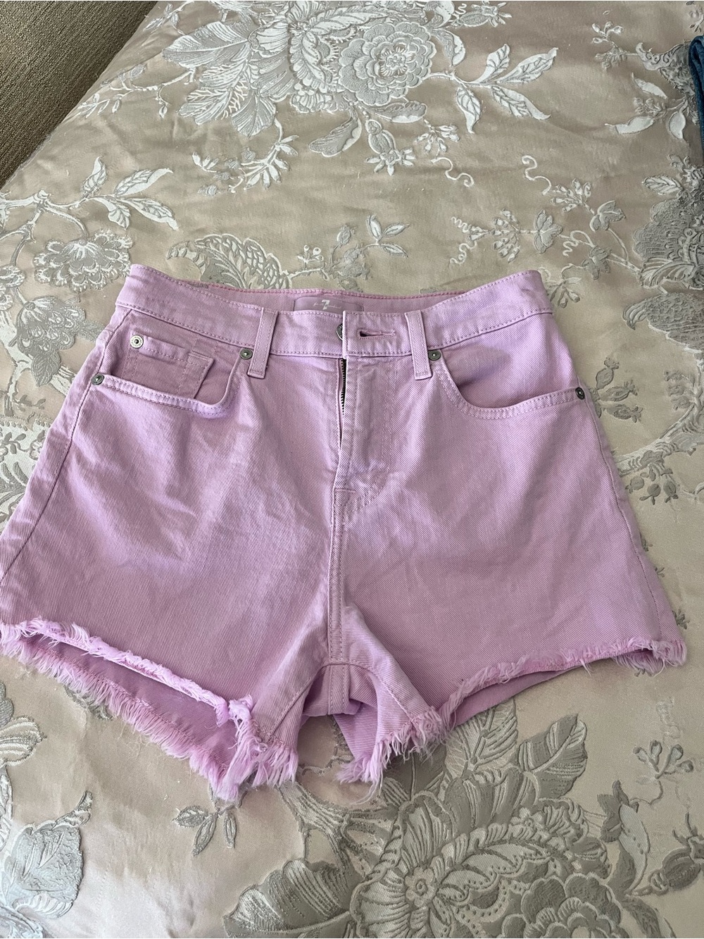 Purple shorts
